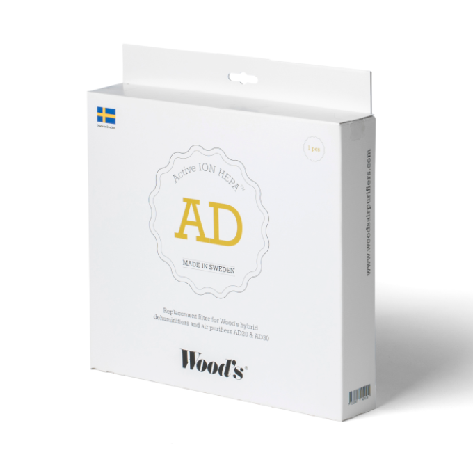 Csere Active ION szűrő a Woods AD20G/AD30G páramentesítőhöz Csere Active ION szűrő a Woods AD20G/AD30G páramentesítőhöz